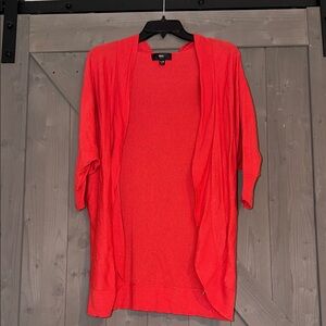 Mossimo Supply Co. Vibrant Coral Women's Cardigan